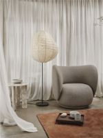 Billede af Ferm Living Taula Side Table H: 45 cm - Sand