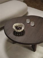 Billede af Ferm Living Tarn Coffee Table Ø: 108,1 cm - Dark Stained Beech 