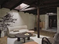 Billede af Ferm Living Tarn Coffee Table Ø: 108,1 cm - Dark Stained Beech 