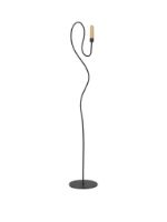 Billede af Ferm Living Valse Floor Candle Holder H: 113,7 cm - Black