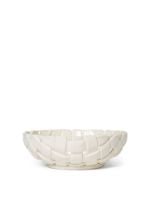 Billede af Ferm Living Plait Bowl Ø: 30 cm - Off-White