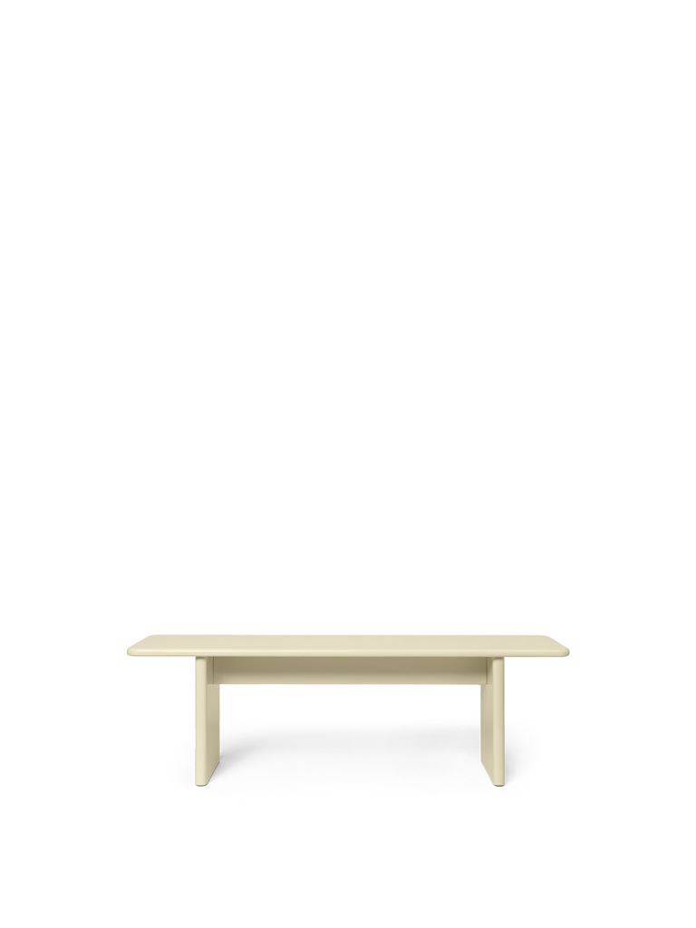 Billede af Ferm Living Rink Bench 140 - Eggshell