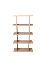 Billede af Ferm Living Kona Bookcase 1x4 H: 141 cm - Natural