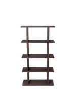 Billede af Ferm Living Kona Bookcase 1x4 H: 141 cm- Dark Stained