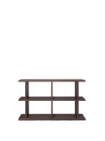 Billede af Ferm Living Kona Bookcase 2x2 H: 72 cm - Dark Stained