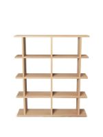 Billede af Ferm Living Kona Bookcase 2x4 H: 141 cm- Natural