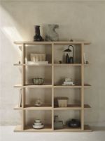 Billede af Ferm Living Kona Bookcase 2x4 H: 141 cm- Natural