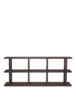 Billede af Ferm Living Kona Bookcase 3x2 H: 72 cm - Dark Stained