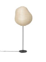 Billede af Ferm Living Kurbis Floor Lamp H: 137,6 cm - Tall - Natural/Black
