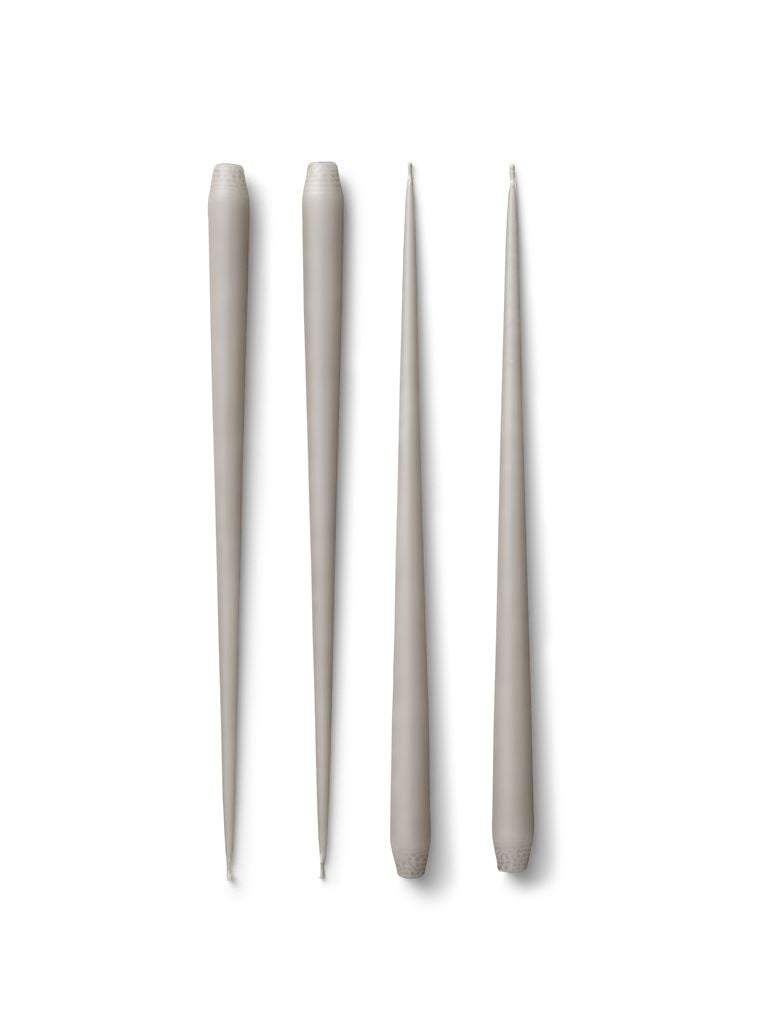 Billede af STOFF Nagel Taper Candles by Ester&Erik box 4 pcs H: 36 cm - Sand