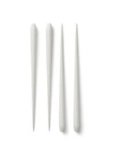 Billede af STOFF Nagel Taper Candles by Ester&Erik box 4 pcs H: 36 cm - White