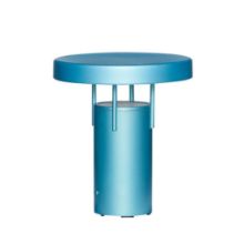 Billede af Hübsch BringMe Transportabel Lampe Mini H: 20 cm - Metallic Turquoise