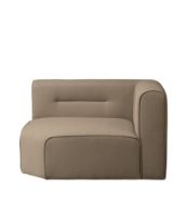 Billede af FDB Møbler L44 Hjørnemodul Sofa 120x120 cm - Taupe FORUDBESTIL: MIDT OKTOBER 2024