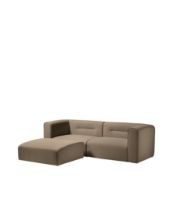 Billede af FDB Møbler L44 Venstre Sofa Modul 124x98 cm - Taupe FORUDBESTIL: MIDT OKTOBER 2024