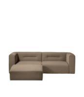 Billede af FDB Møbler L44 Puf modul 102x98 cm - Taupe FORUDBESTIL: MIDT OKTOBER 2024