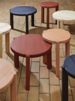 Billede af FDB Møbler D108 Ragnesminde Sofabord Ø: 48 cm - Natur