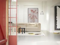 Billede af FDB Møbler D108 Ragnesminde Sofabord Ø: 48 cm - Midnight Blue