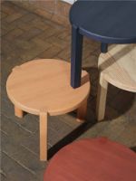 Billede af FDB Møbler D108 Ragnesminde Sofabord Ø: 48 cm - Midnight Blue