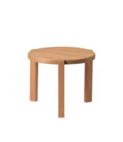 Billede af FDB Møbler D108 Ragnesminde Sofabord Ø: 48 cm - Peach