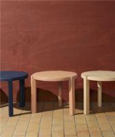 Billede af FDB Møbler D108 Ragnesminde Sofabord Ø: 48 cm - Peach