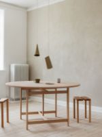 Billede af Moebe Round Dining Table Ø: 130 cm - Oak