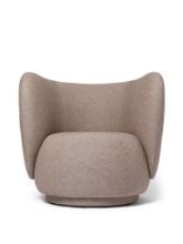 Billede af Ferm Living Rico Lounge Main Line Flax SH: 41 cm - MLF23 Coffee