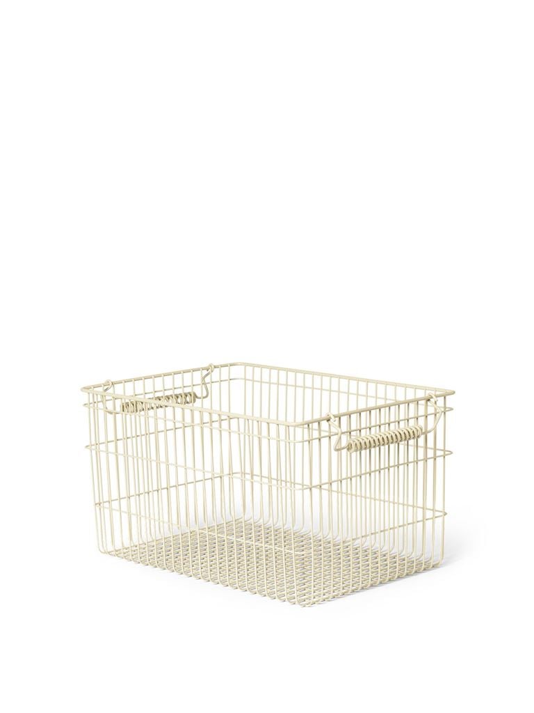 Billede af Ferm Living Cala Stackable Baskets 2 stk. - Cashmere