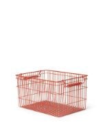 Billede af Ferm Living Cala Stackable Baskets 2 stk. - Poppy Red