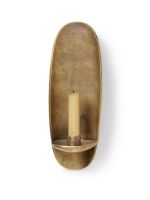 Billede af Ferm Living Agapé Wall Tealight Holder H: 30,5 cm - Brass Finish