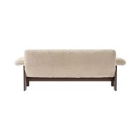 Billede af Audo Copenhagen Brasilia Sofa H: 68 cm - Dark Oak/Sheepskin Nature