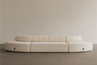 Billede af Audo Copenhagen Eave Modulsofa 86 - Convex Open B: 141 cm - Logan Jasmine