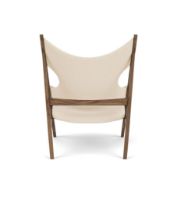 Billede af Audo Copenhagen Knitting Lounge Chair - Walnut/&Logan Jasmine