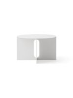 Billede af Audo Copenhagen Androgyne Side Table Ø: 63 cm - Ivory Base