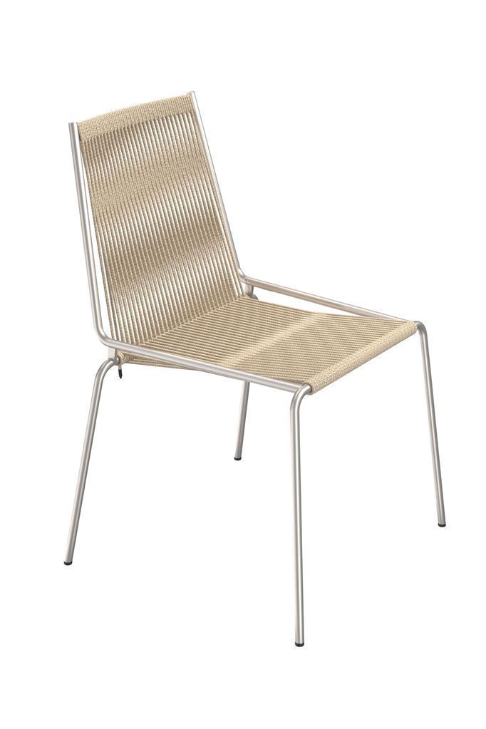 Billede af Thorup Copenhagen Noel Chair SH: 46 cm - Stål/Natur