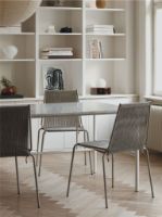 Billede af Thorup Copenhagen Noel Chair SH: 46 cm - Stål/Natur