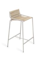 Billede af Thorup Copenhagen Noel Counter Chair SH: 67 cm - Stål/Natur