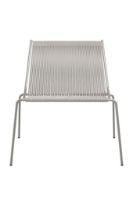 Billede af Thorup Copenhagen Noel Lounge Chair SH: 43 cm - Stål/Grå