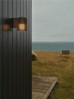 Billede af Nordlux Aludra Væglampe H: 16,8 cm - Seaside Metalisk Brun