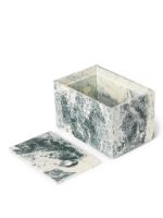 Billede af Ferm Living Mist Box - 10x15 cm - Emerald Off-white
