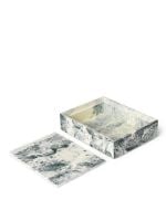 Billede af Ferm Living Mist Box - 15x20 cm - Emerald Off-white