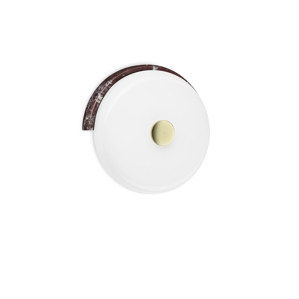 Billede af Design By Us Trip Wall Lamp H: 18 cm - Burgundy