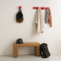 Billede af raawii  Pipeline Coat Rack B: 59 cm - Red