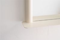 Billede af raawii Pipeline Large Mirror H: 117,5 cm - Pearl White