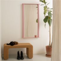 Billede af raawii Pipleline Large Mirror H: 117,5 cm - Pink