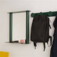 Billede af raawii Pipleline Small Mirror H: 60 cm - Moss Green