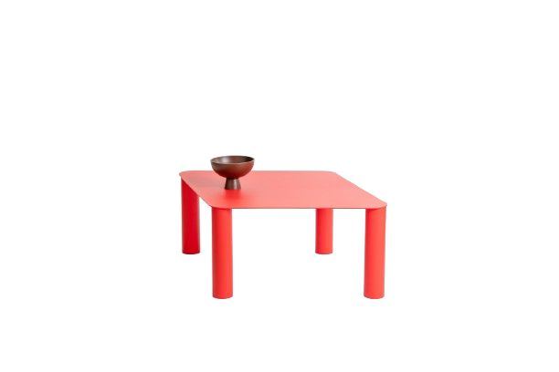 Billede af raawii Pipeline Coffee Table H: 38 cm - Red
