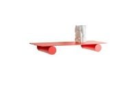 Billede af raawii Pipeline Duo Shelf B: 76 cm - Red