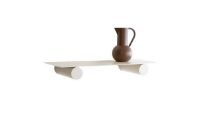 Billede af raawii Pipeline Duo Shelf B: 76 cm - Pearl White