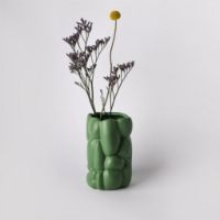 Billede af raawii Cloud Small Vase H: 17,5 cm - Sloe Green 