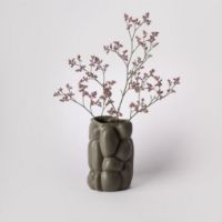 Billede af raawii Cloud Small Vase H: 17,5 cm - Smoke Green 